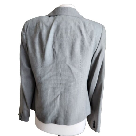 Vintage DKNY Wool Blazer Jacket Size 12 Dead Stock USA Union Made MSRP $405 NWT - Picture 4 of 16
